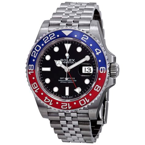 blue rolex with blue red white nato|Rolex gmt Pepsi 2023.